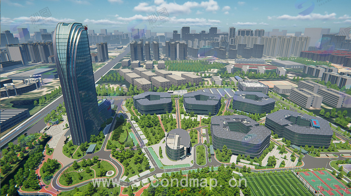 園區(qū)3D建模展示