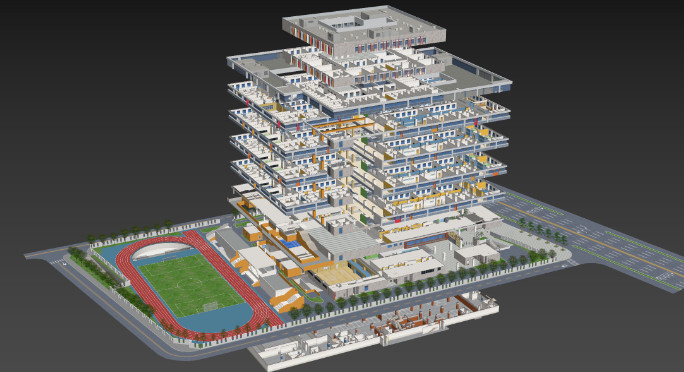 建筑3D建模展示